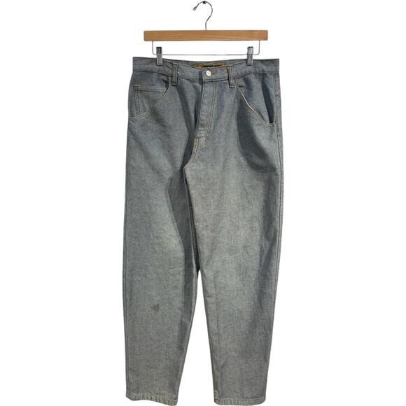Vintage "School Of Hard Knocks" Straight Leg Denim Jeans 34 - Picture 1 of 7